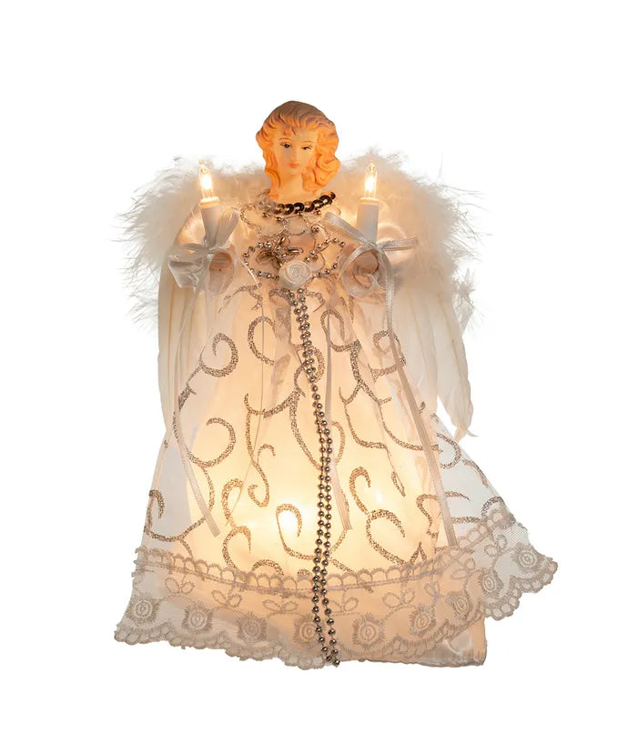 White/Silver Angel Tree Topper