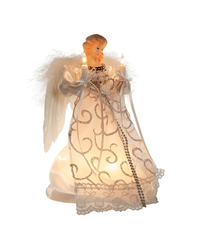 White/Silver Angel Tree Topper