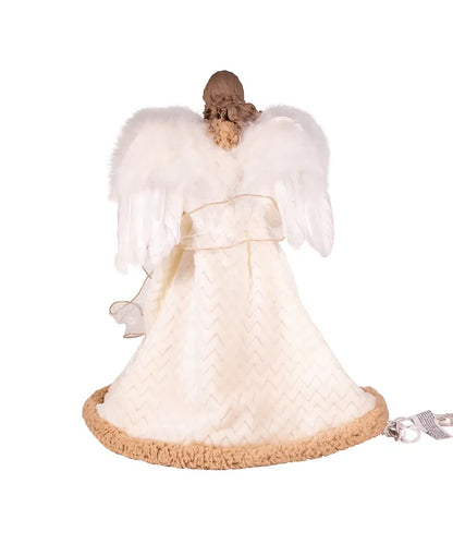 Rustic Natural Angel Tree Topper