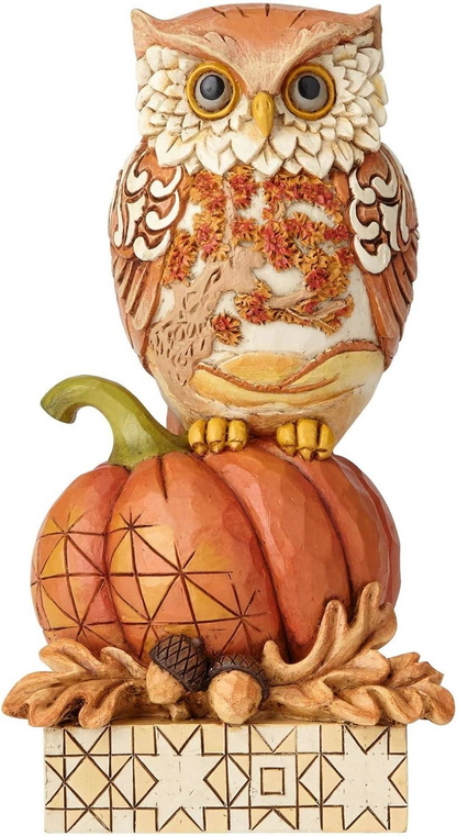 Whoo Loves Autumn Figurine