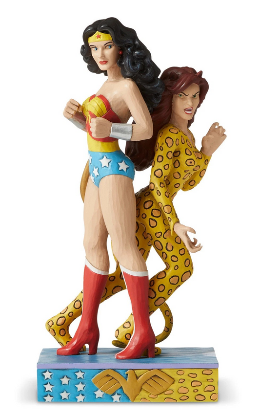 Wonder Woman vs. Cheetah Figurine
