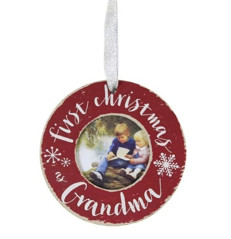 Christmas Frame Grandma Ornament