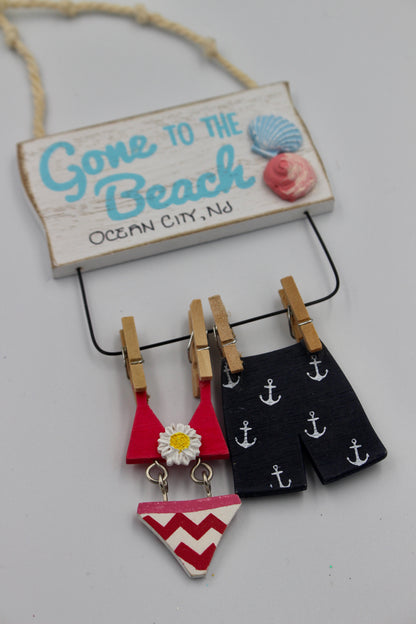 Bathing-Suit On Line Ornament