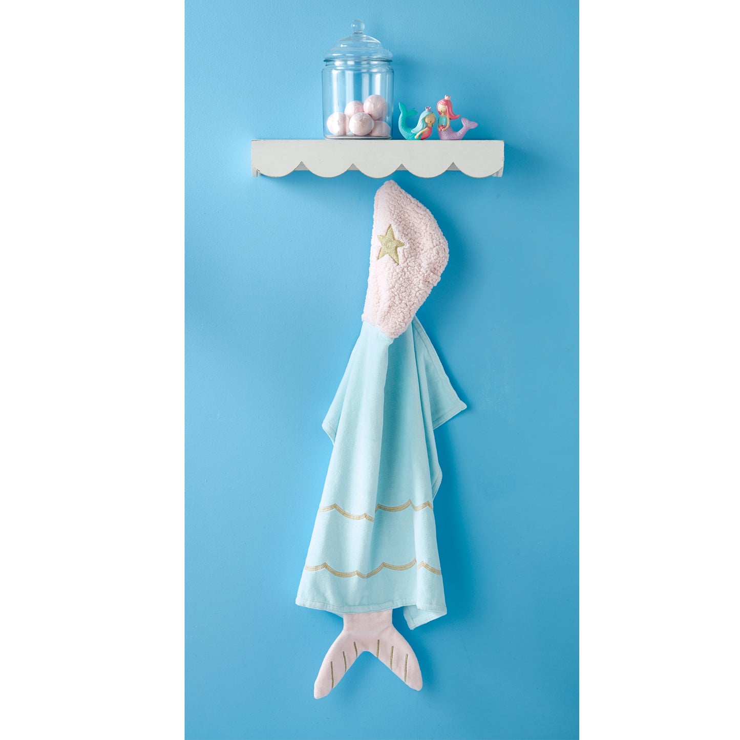 Mermaid Baby Hooded Towel