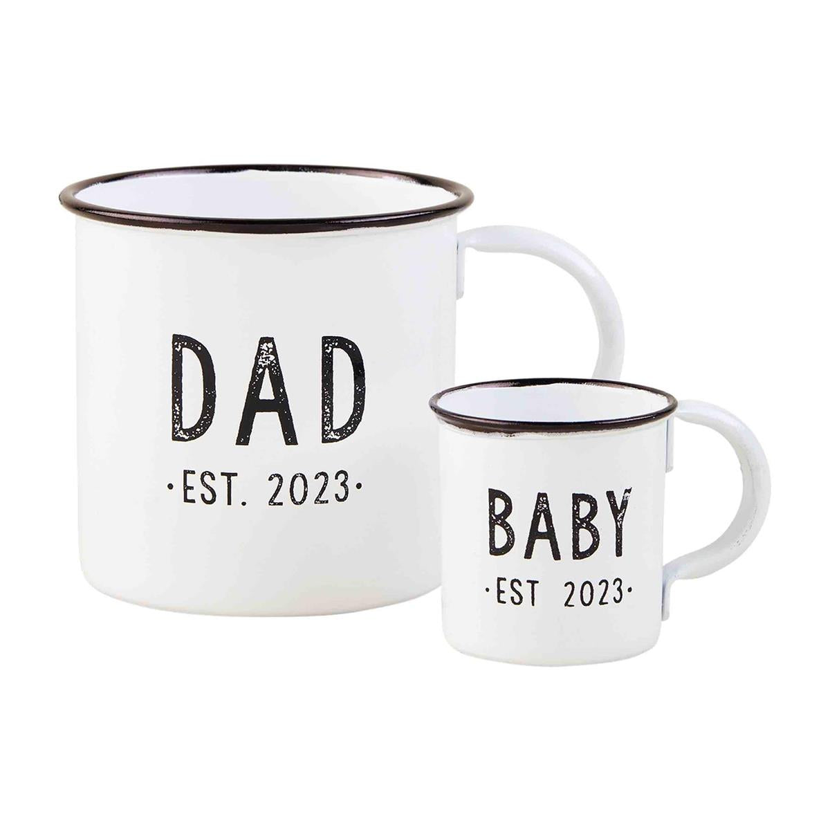 Dad Enamel Mug Set