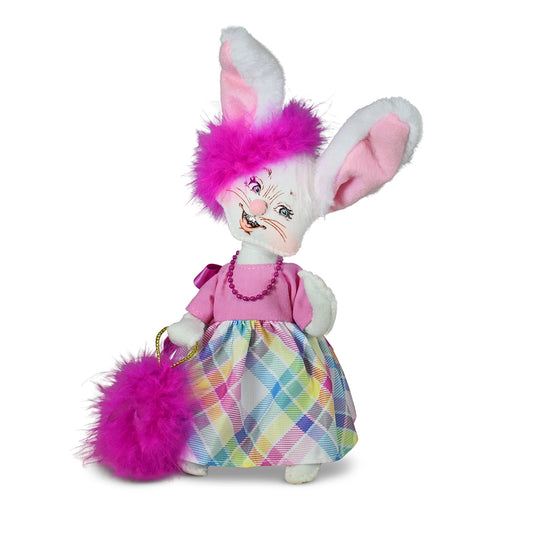 Pink & Plaid Girl Bunny