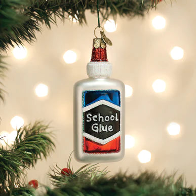 School Glue Ornament