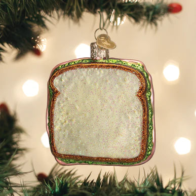 Ham And Cheese Sandwich Ornament