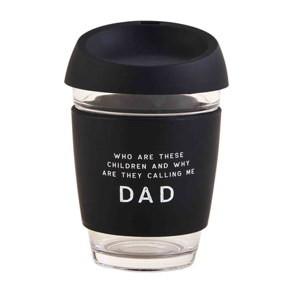 Dad Coffee Travel Glasses