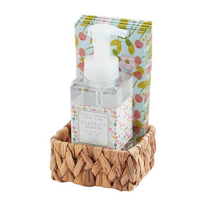 Floral and Napkin Soap Set