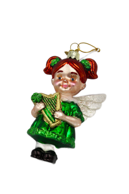 Irish Angel Ornament