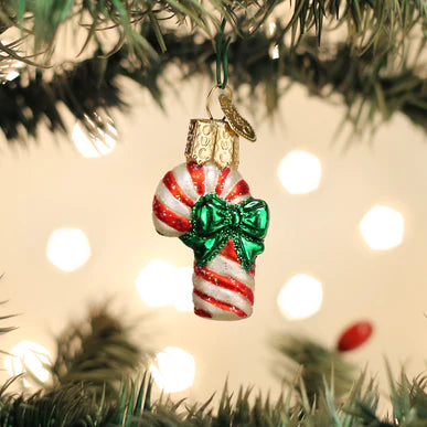 Gumdrops Mini Candy Cane Ornament