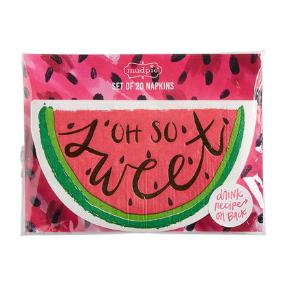 Watermelon Icon Napkin Set