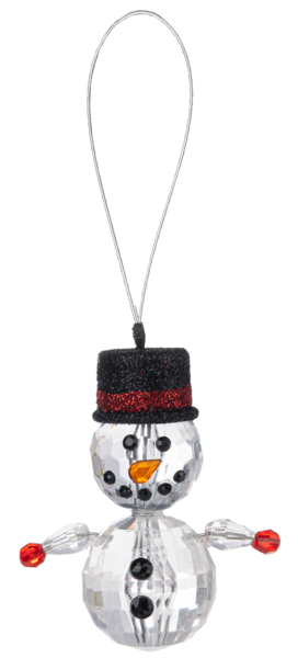 Snowman Acrylic Ornament