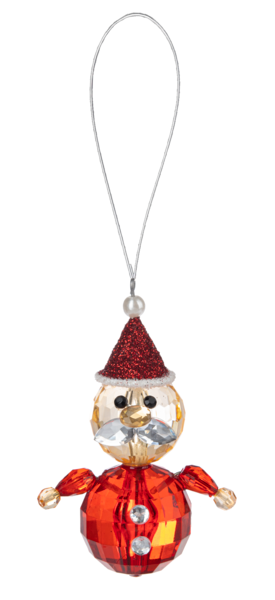 Santa Acrylic Ornament