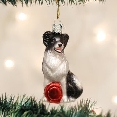 Border Collie Ornament