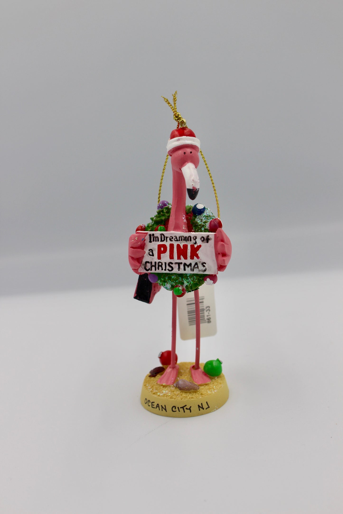 Flamingo Dreaming Ornament