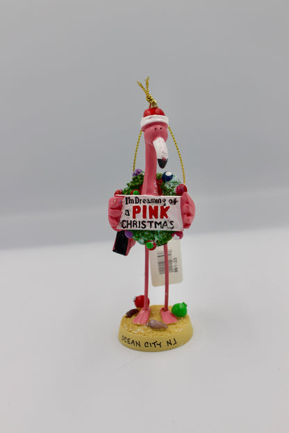Flamingo Dreaming Ornament