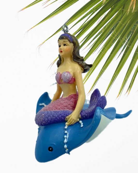 Mermaid on Stingray ornament