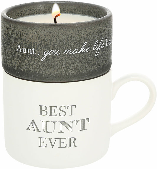 Aunt Mug and Candle Set