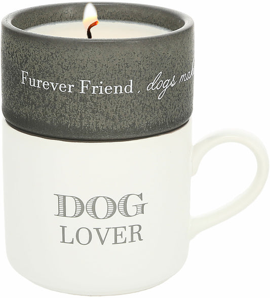 Dog Lover Mug and Candle Set