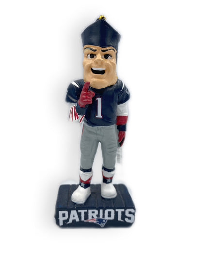 Patriots Mascot Statue Ornament