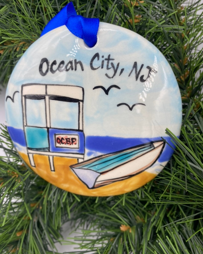 OCNJ Lifeguard Ornament