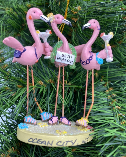 Flamingo Party ornament
