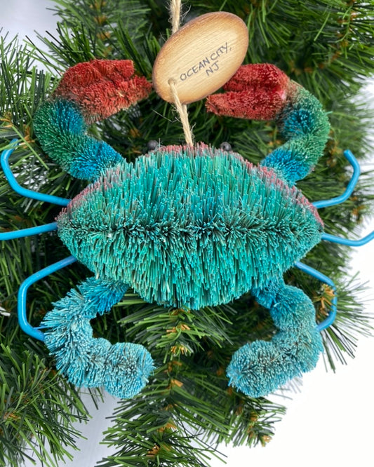 Blue Crab Buri ornament