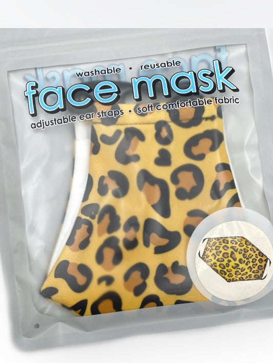 Leopard Print Mask