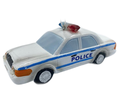 LED Police Car ornament