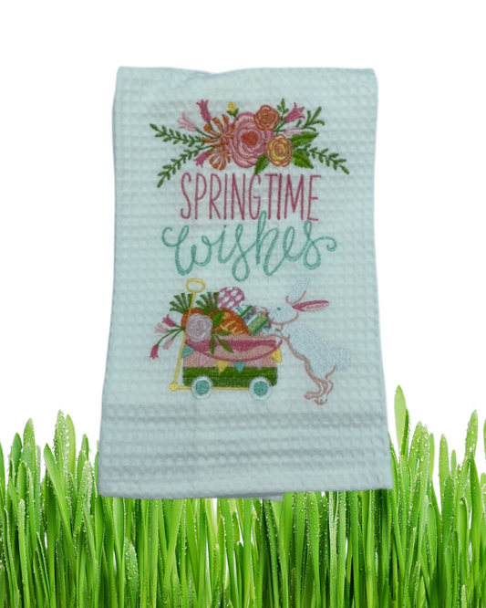 Spring Time Wishes Towel