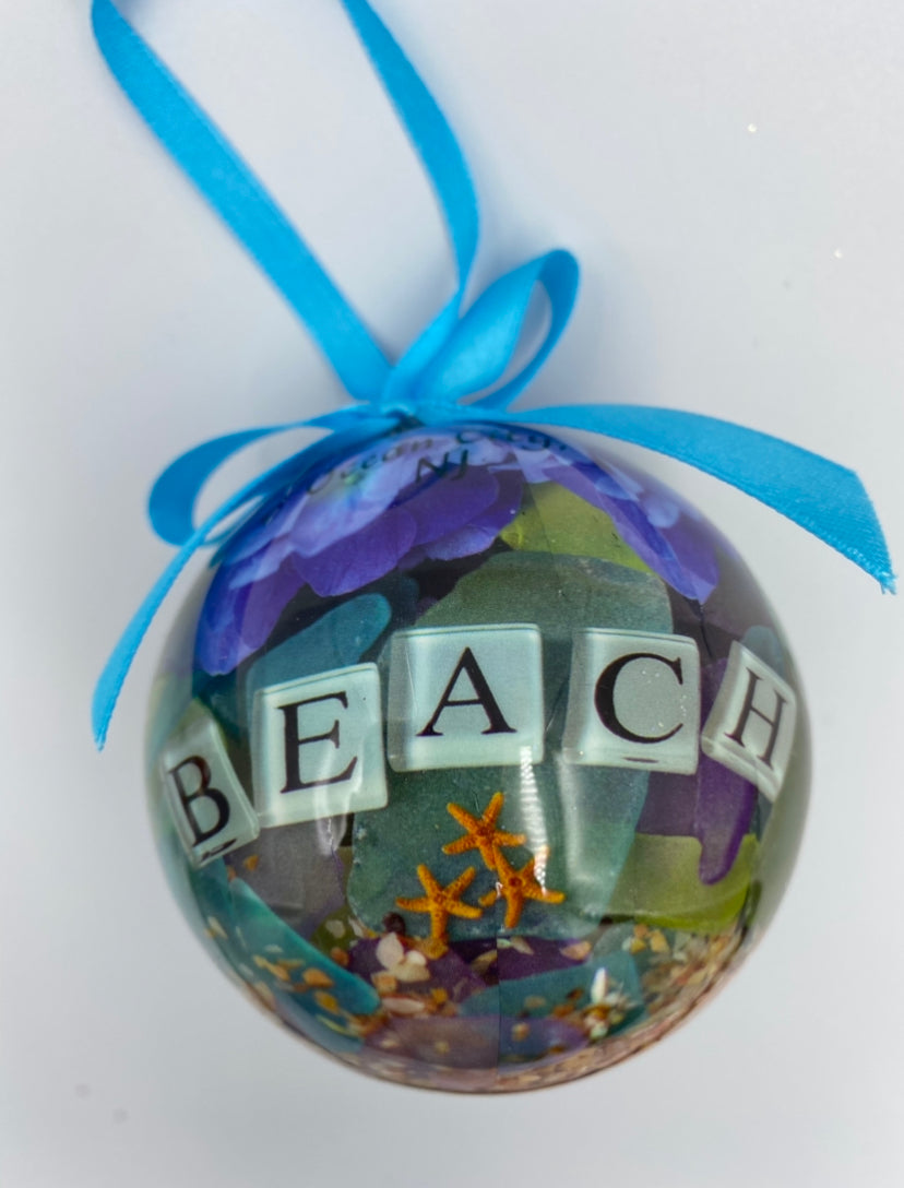 Beach Walk ornament