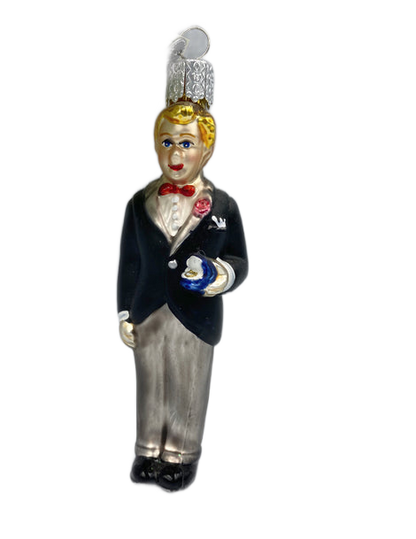 Groom - Blonde Ornament