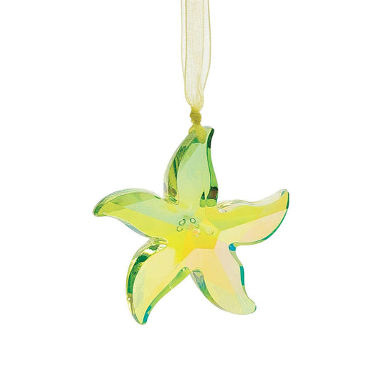 Yellow Green Starfish Facets