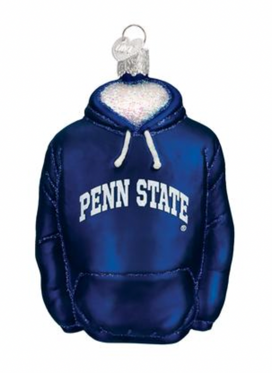 Penn State Hoodie Ornament
