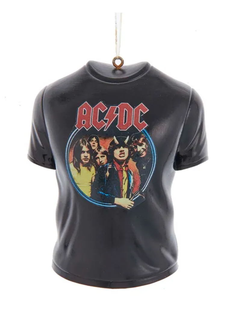 AC/DC© T-Shirt Ornament