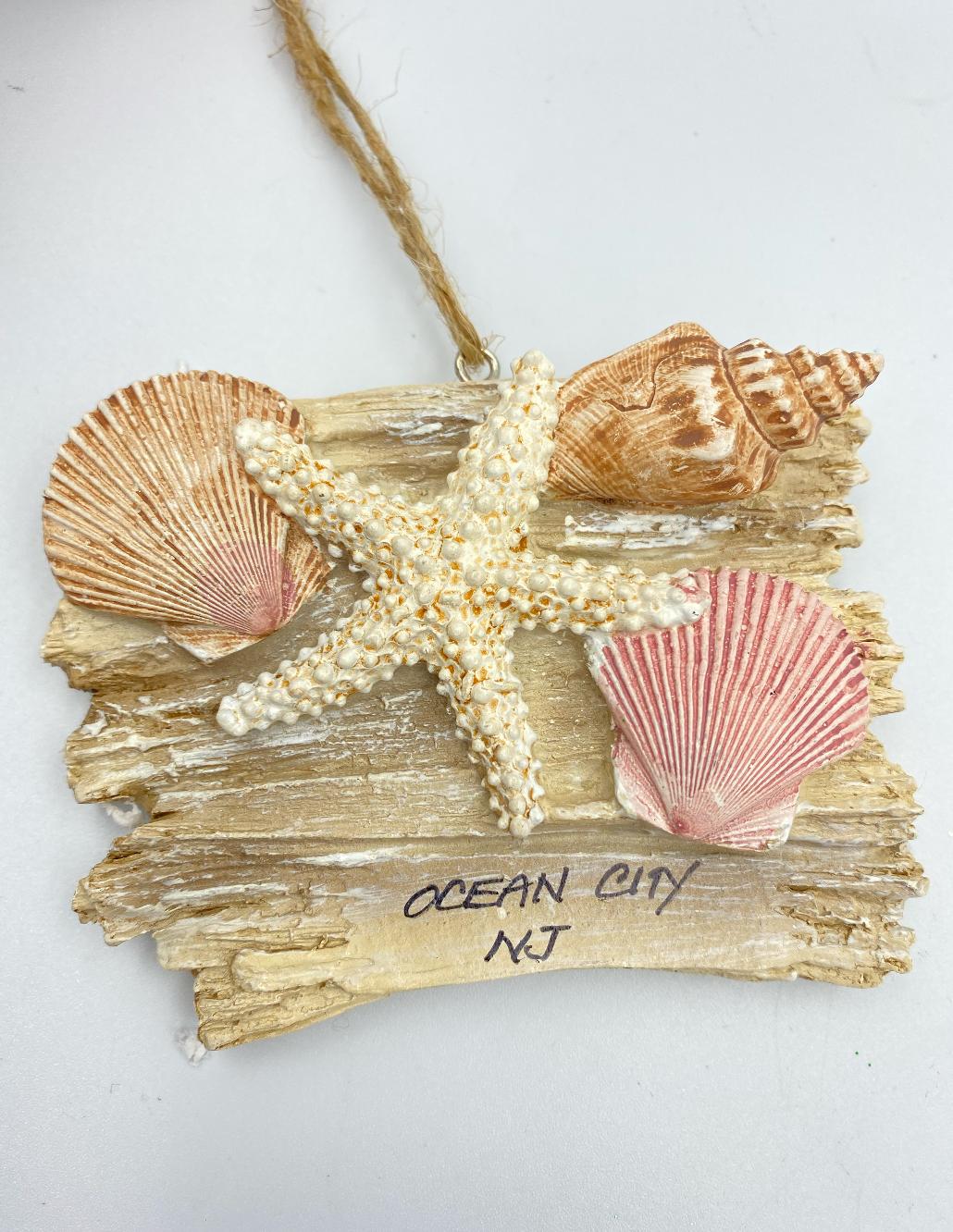 Driftwood with Shells Ornament