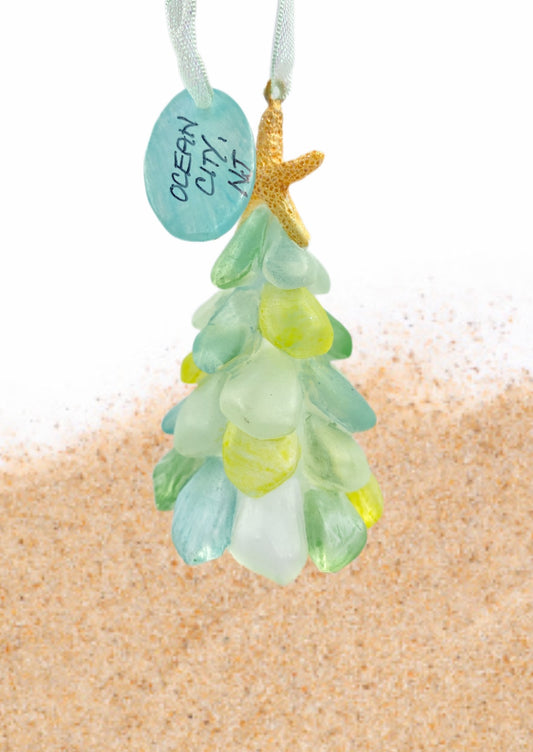 Sea Glass Tree ornament