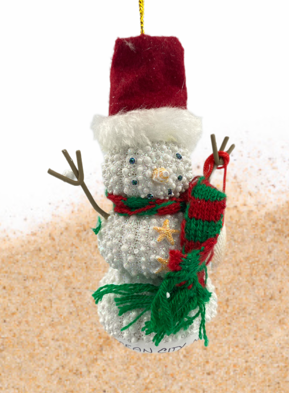 Sea Urchin Snowman