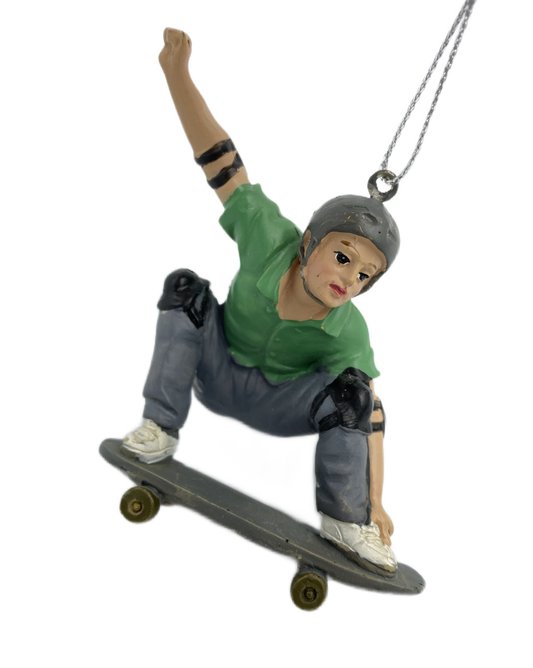 Skateboarder Ornament