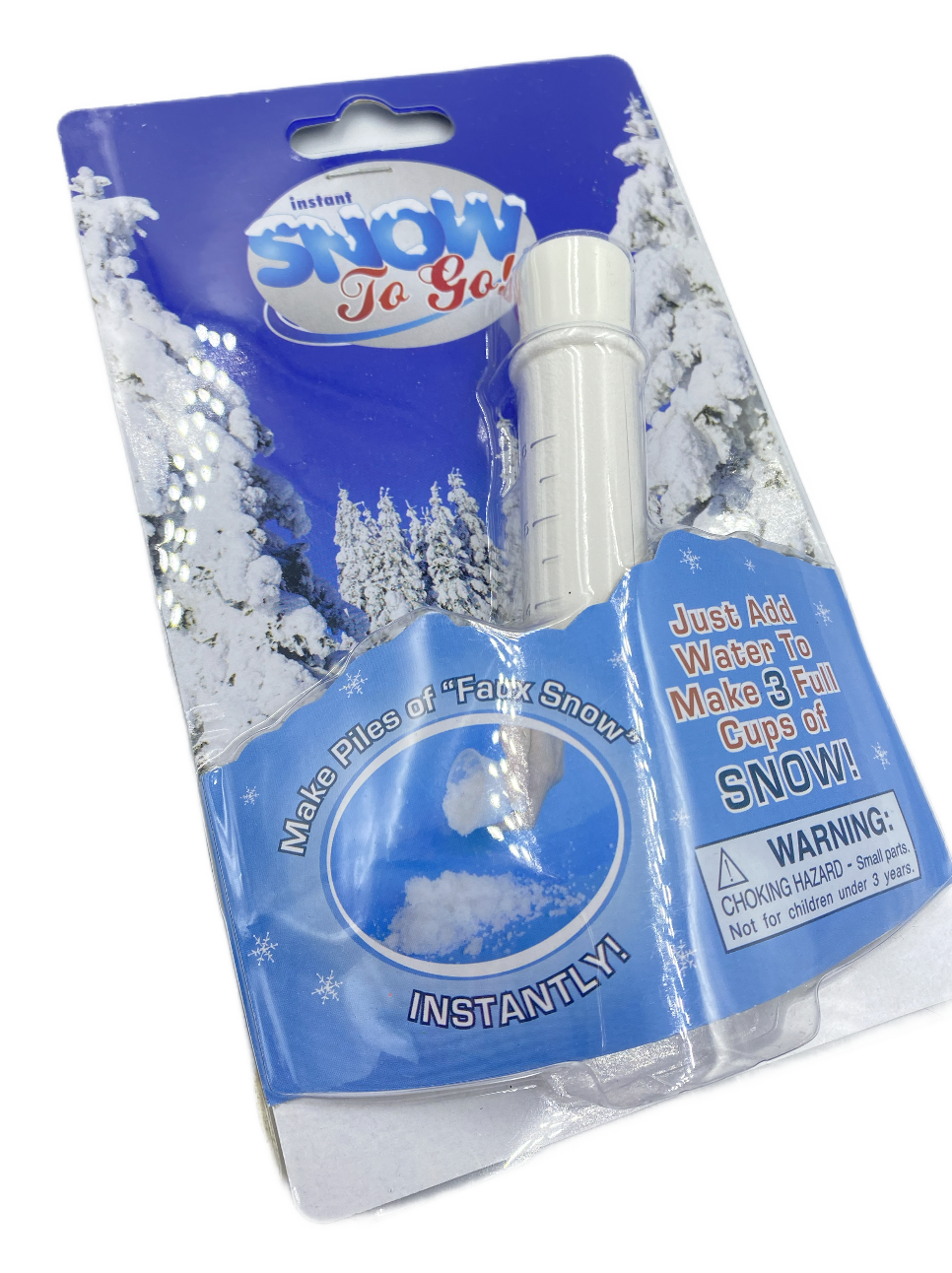 Instant Snow Tube Blister