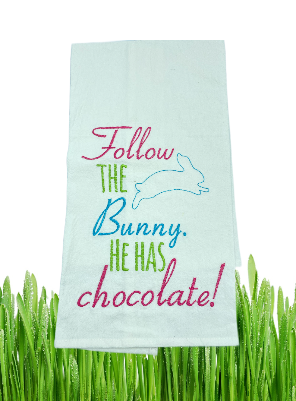 Follow the Bunny Towel