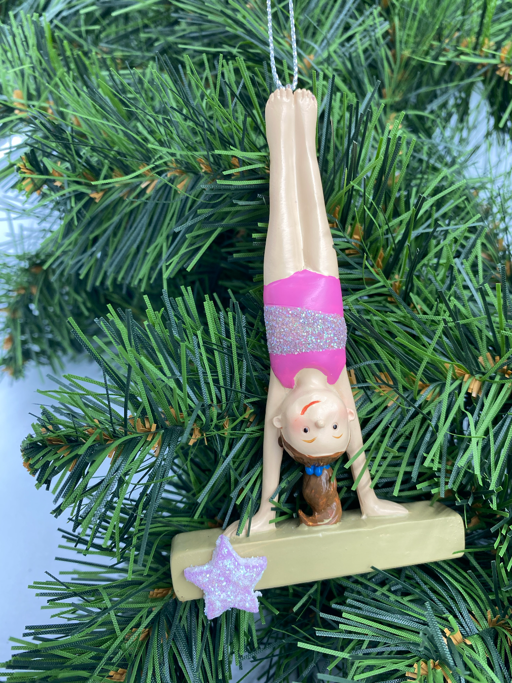 Pink Leotard Gymnast