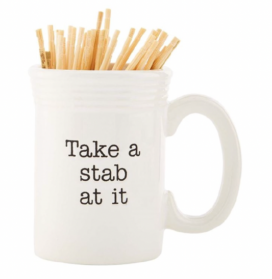 Stab Toothpick Holder