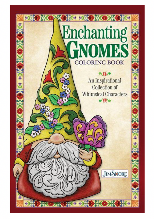 Enchanting Gnome Coloring Book