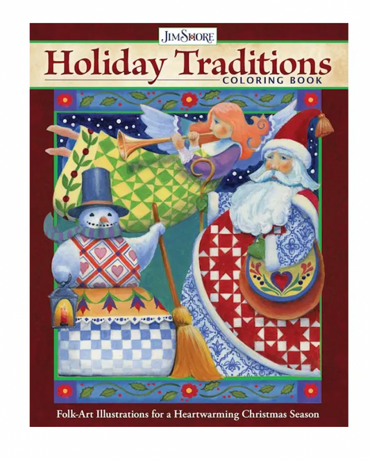 Holiday Traditions Coloring Book