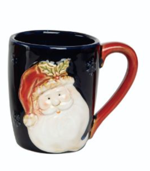 Dimensional Santa Mug