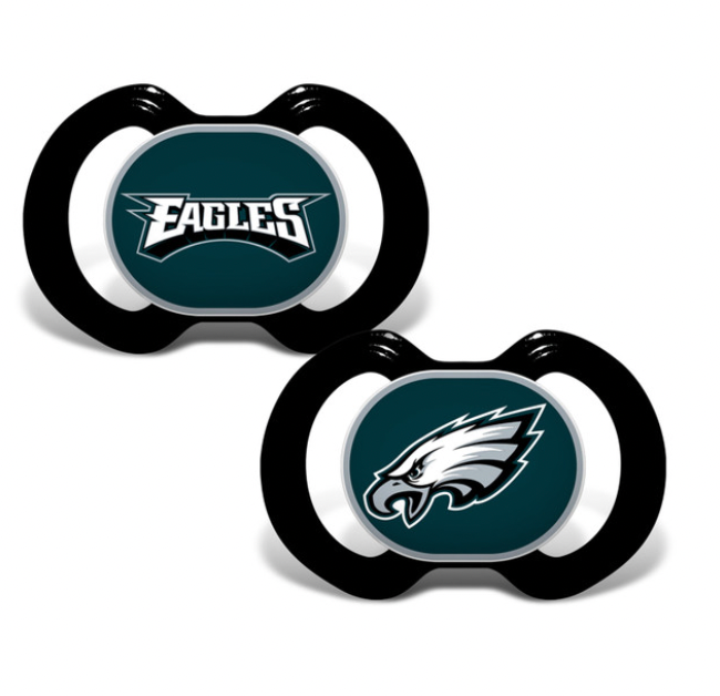 Philadelphia Eagles 2-Pack Pacifier