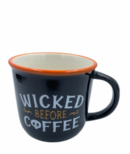 Wicked Before Coffee Witchy Mug